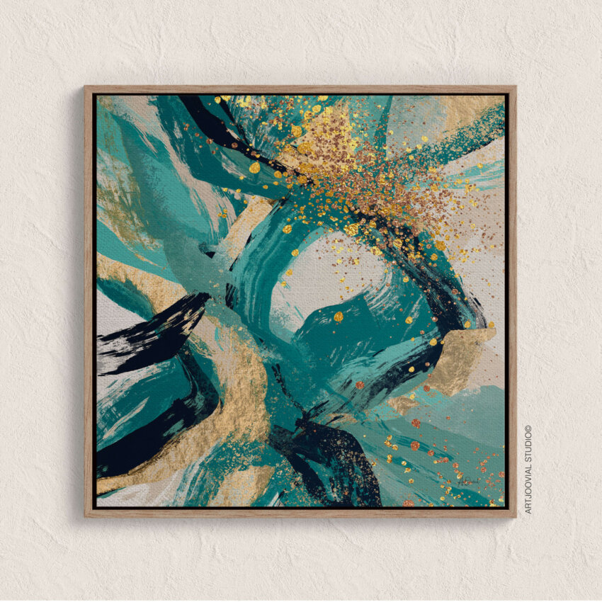 Vortex d’Émeraude No1  - Square