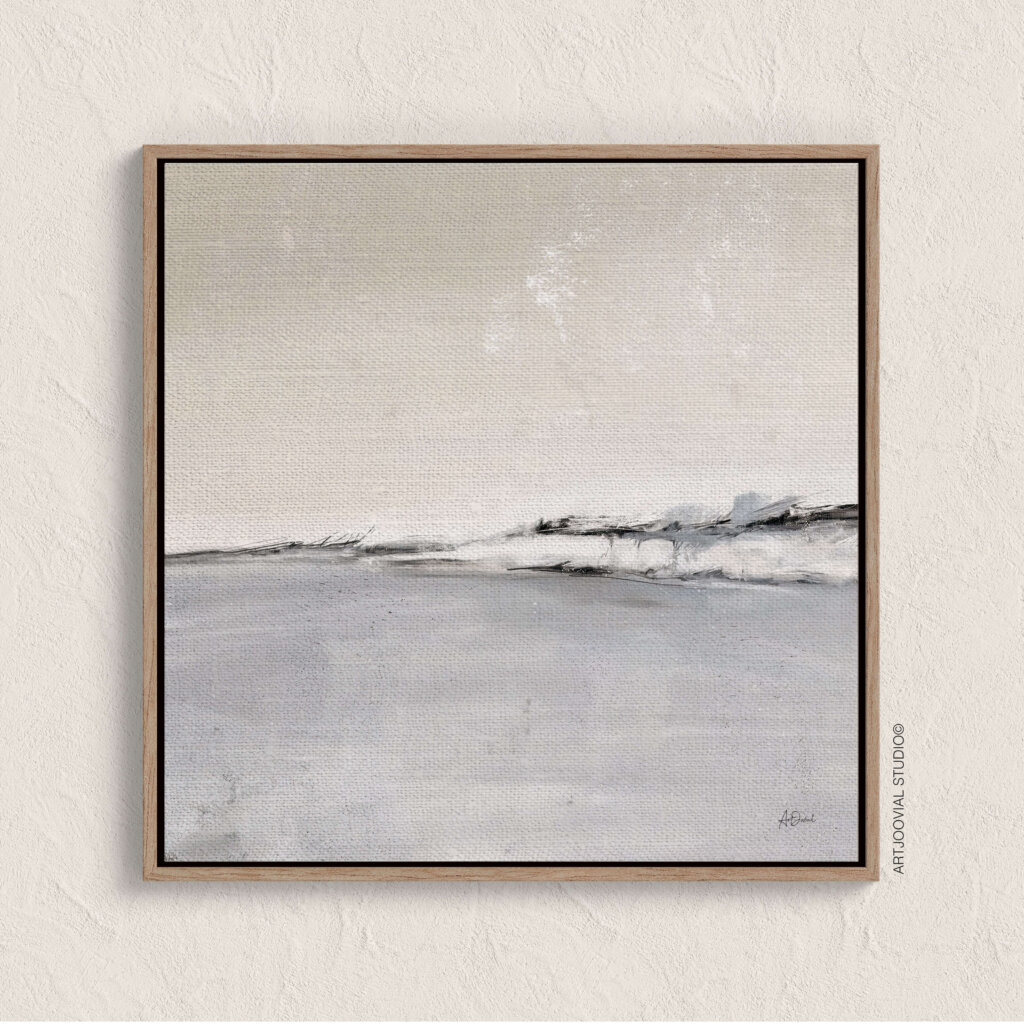 Horizon silencieux - gris