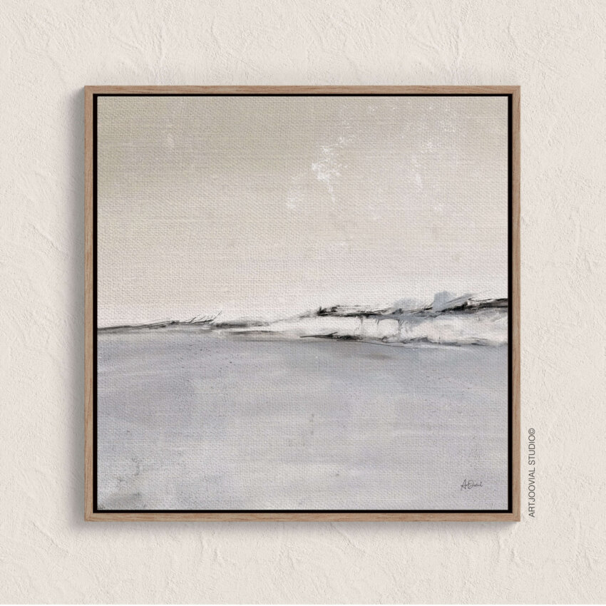 Horizon silencieux - gris