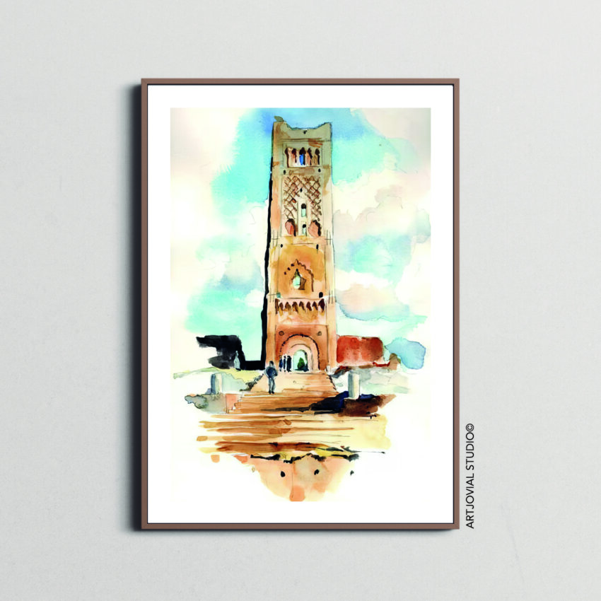 Collection Souvenirs d'Algérie - #18 Mansourah le minaret