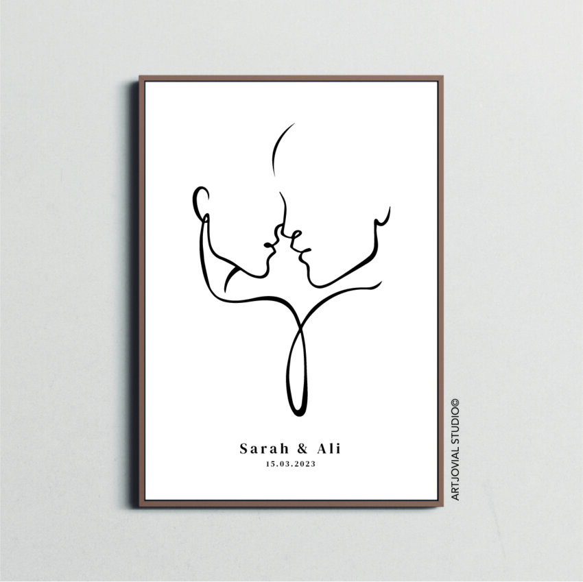 Almost Kiss Personal Affiche