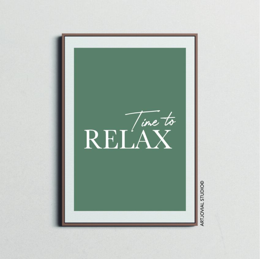 Time to Relax – Affiche V