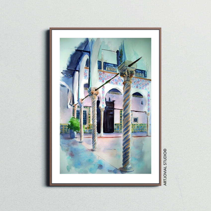 Souvenirs d'Algérie – #10 Alger West ed-dar Palais Hassan Pacha