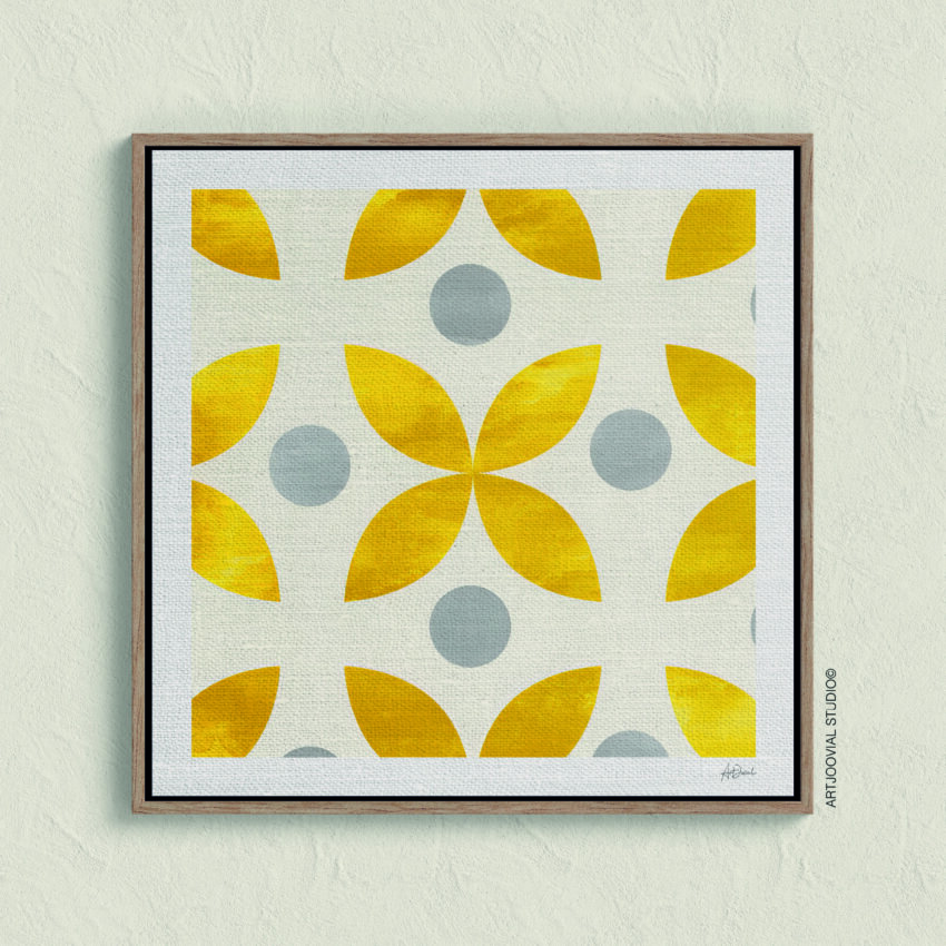 Nordic Bloom No2 - Square