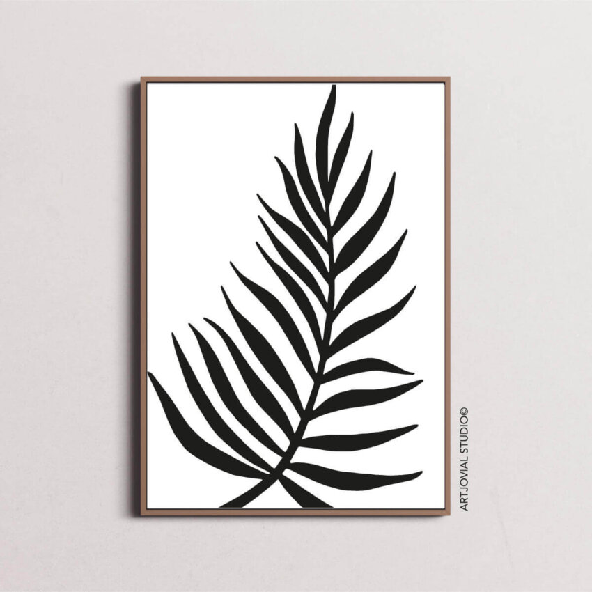 Upward Palm Poster