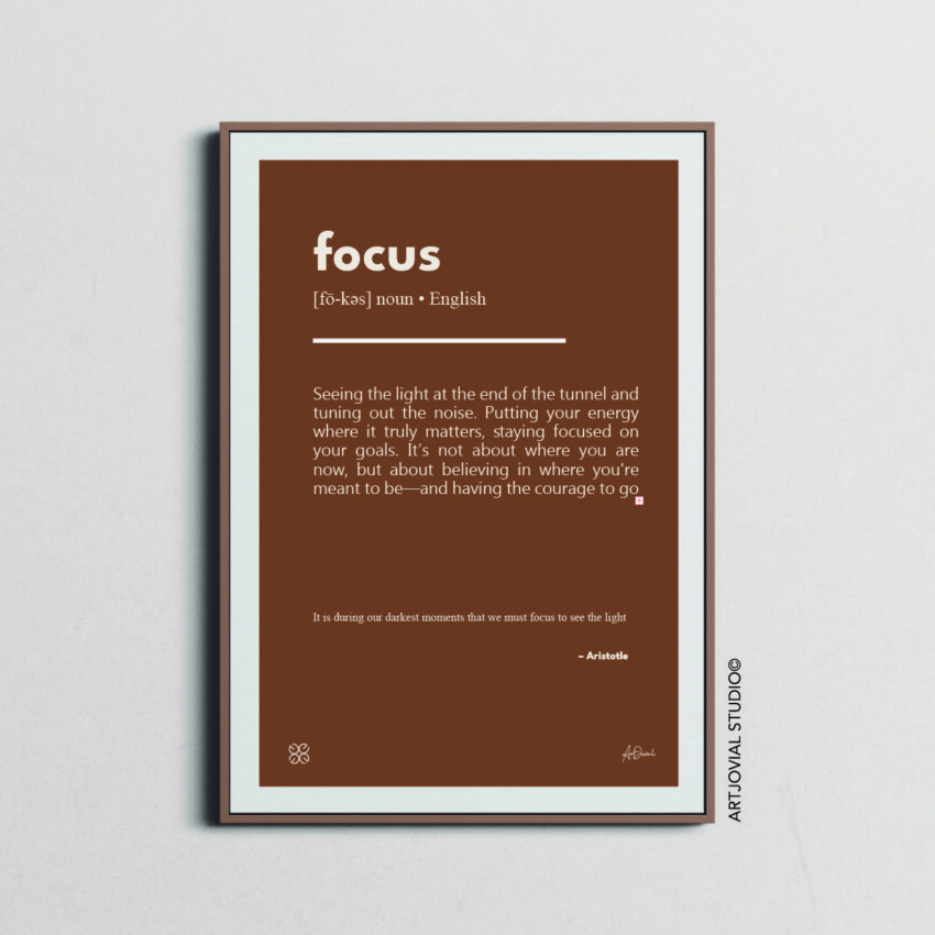 Focus – Affiche