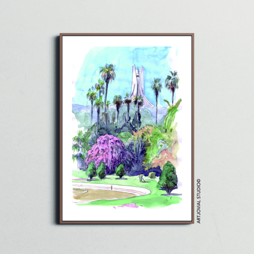 Souvenirs d'Algérie – #5 Bougainvillées Makkam Ech-chahid