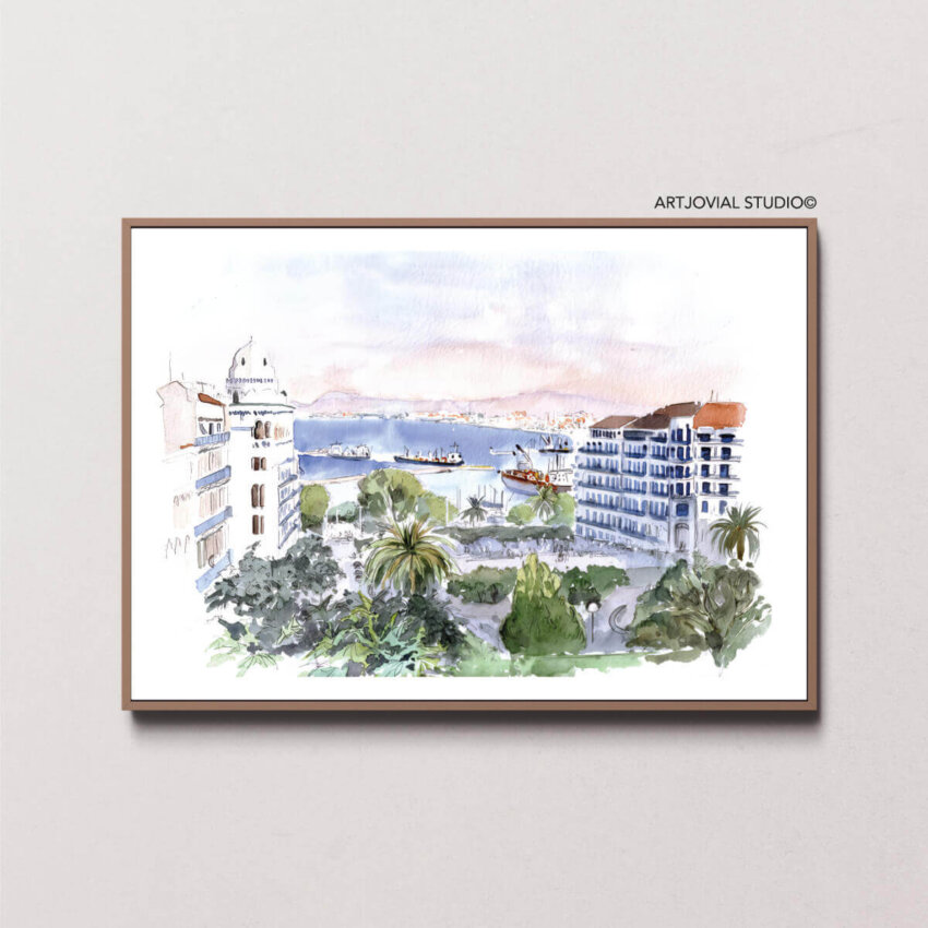 Collection Souvenirs d'Algérie #32 - Balcon d'Alger II