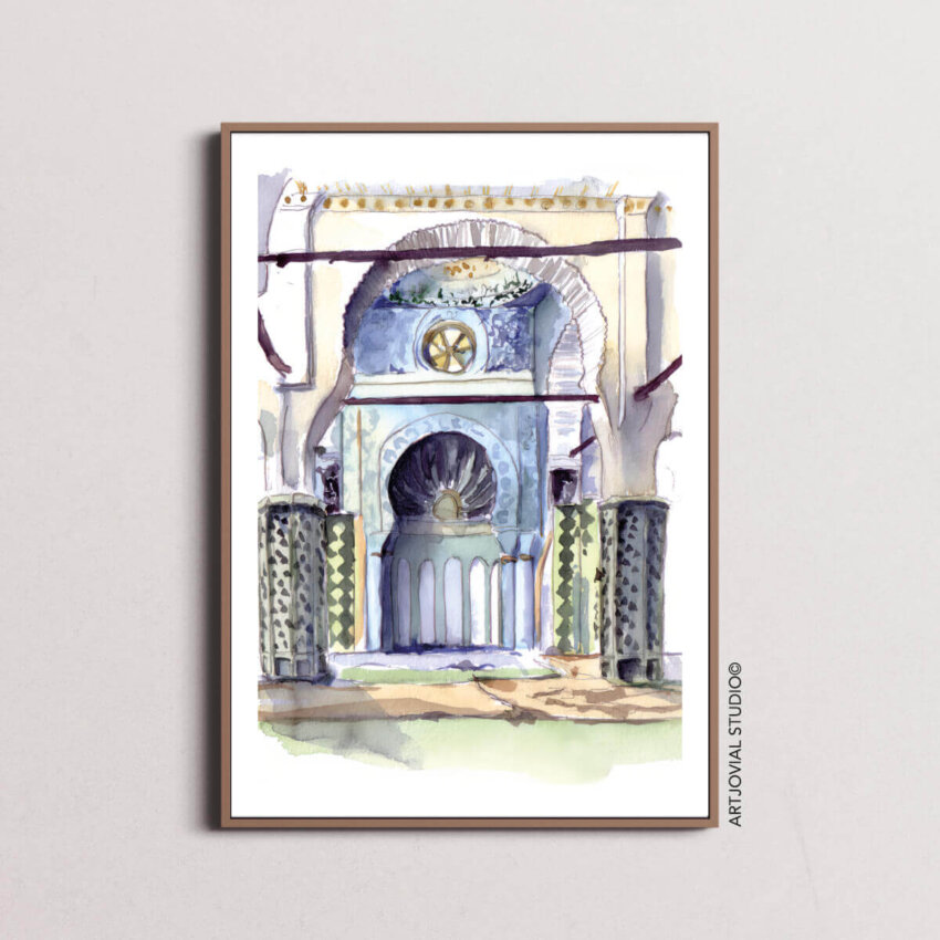 Collection Souvenirs d'Algérie #31 - Djamaa Lekbir outdoor